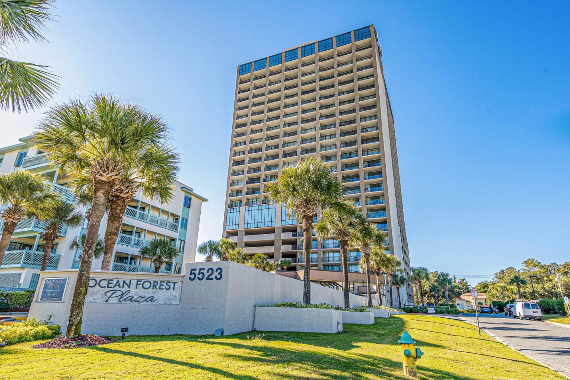 Ocean Forest Plaza Cozy Oceanfront Unit 1910 Myrtle Beach Exterior photo